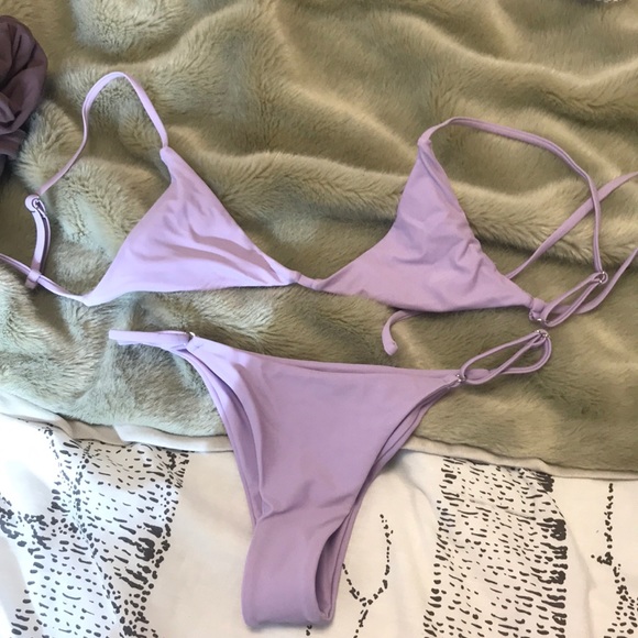 Purple zaful swimsuit size m never worn - Picture 1 of 1